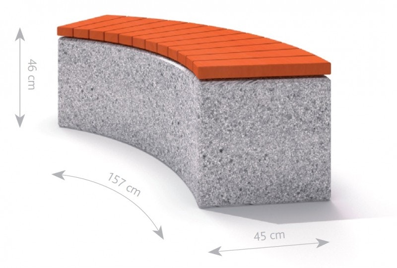DECO Betongbänk 15 - bild 2