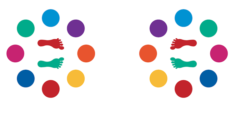 Spel Härma mig/spegla mig