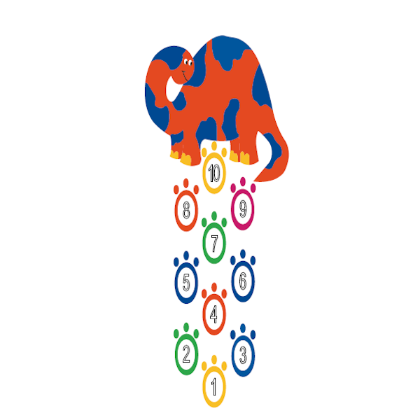 Hopphage Dinosaurie