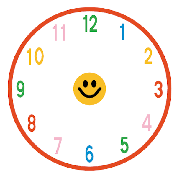 Klocka Smiley