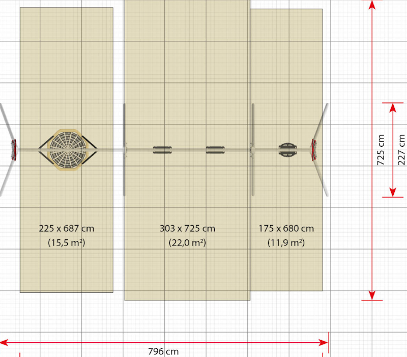 Birk Castle 3 gungor + fågelbo - bild 2