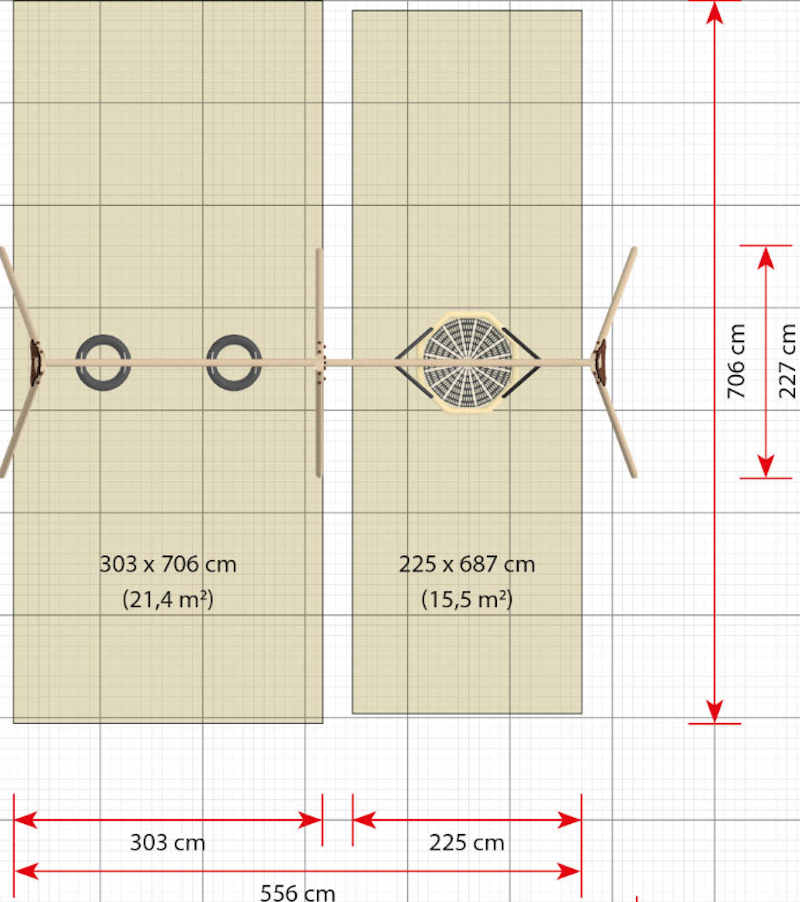 Renata Explore m 2 gungor + 1 fågelbo - bild 3
