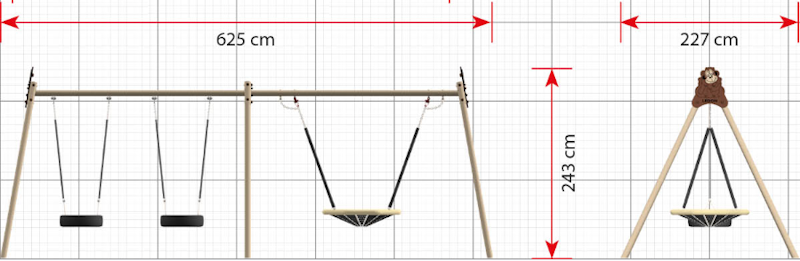 Renata Explore m 2 gungor + 1 fågelbo - bild 4