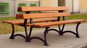 Gjutjärnsbänk 4 - bild 2