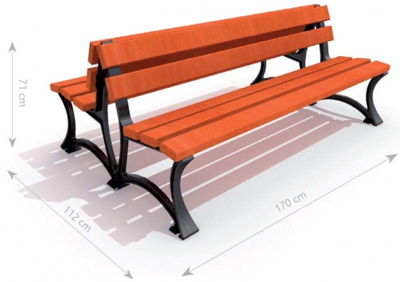 Gjutgärnsbänk 4 - bild 3