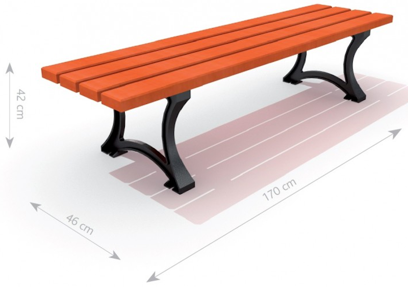 Gjutgärnsbänk 5 - bild 3