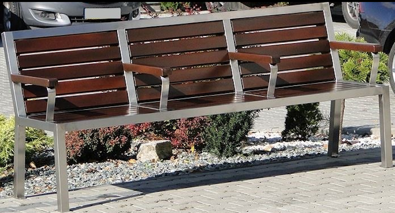 Rostfri bänk 10 - bild 2