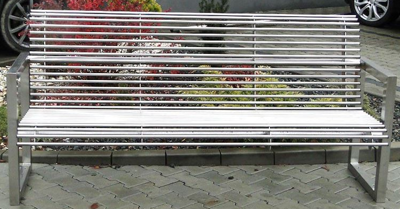 Rostfri bänk 18 - bild 2