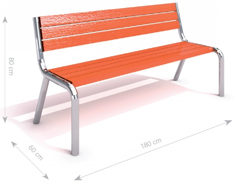 Stålbänk 12 - bild 2