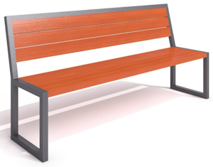 Stålbänk 14 - bild 1