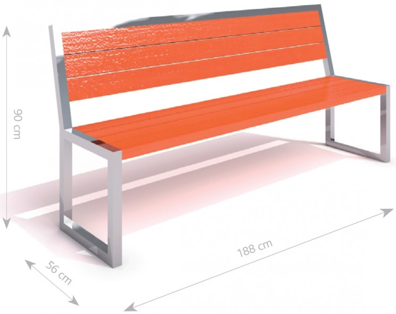 Stålbänk 14 - bild 2