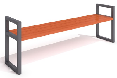 Stålbänk 15