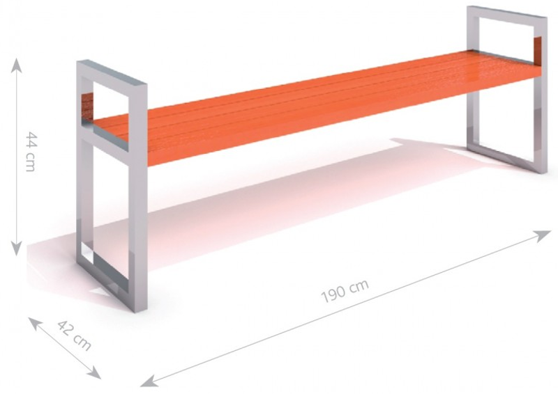 Stålbänk 15 - bild 2