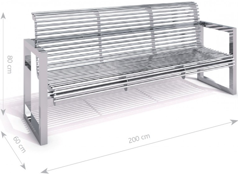 Stålbänk 28 - bild 2