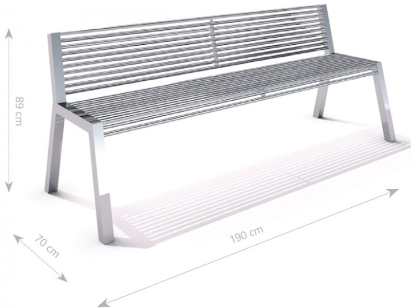 Stålbänk 29 - bild 2