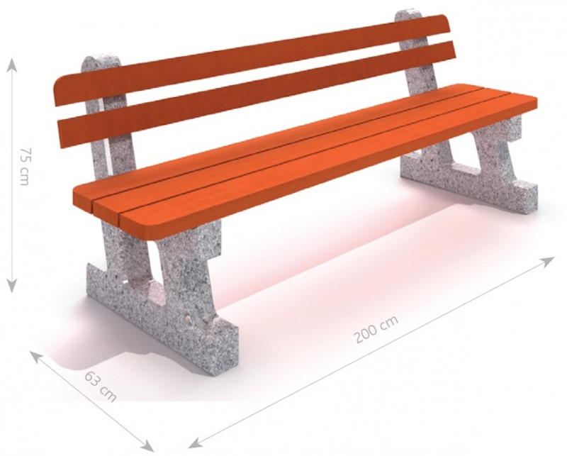 Betongbänk 1 - bild 2