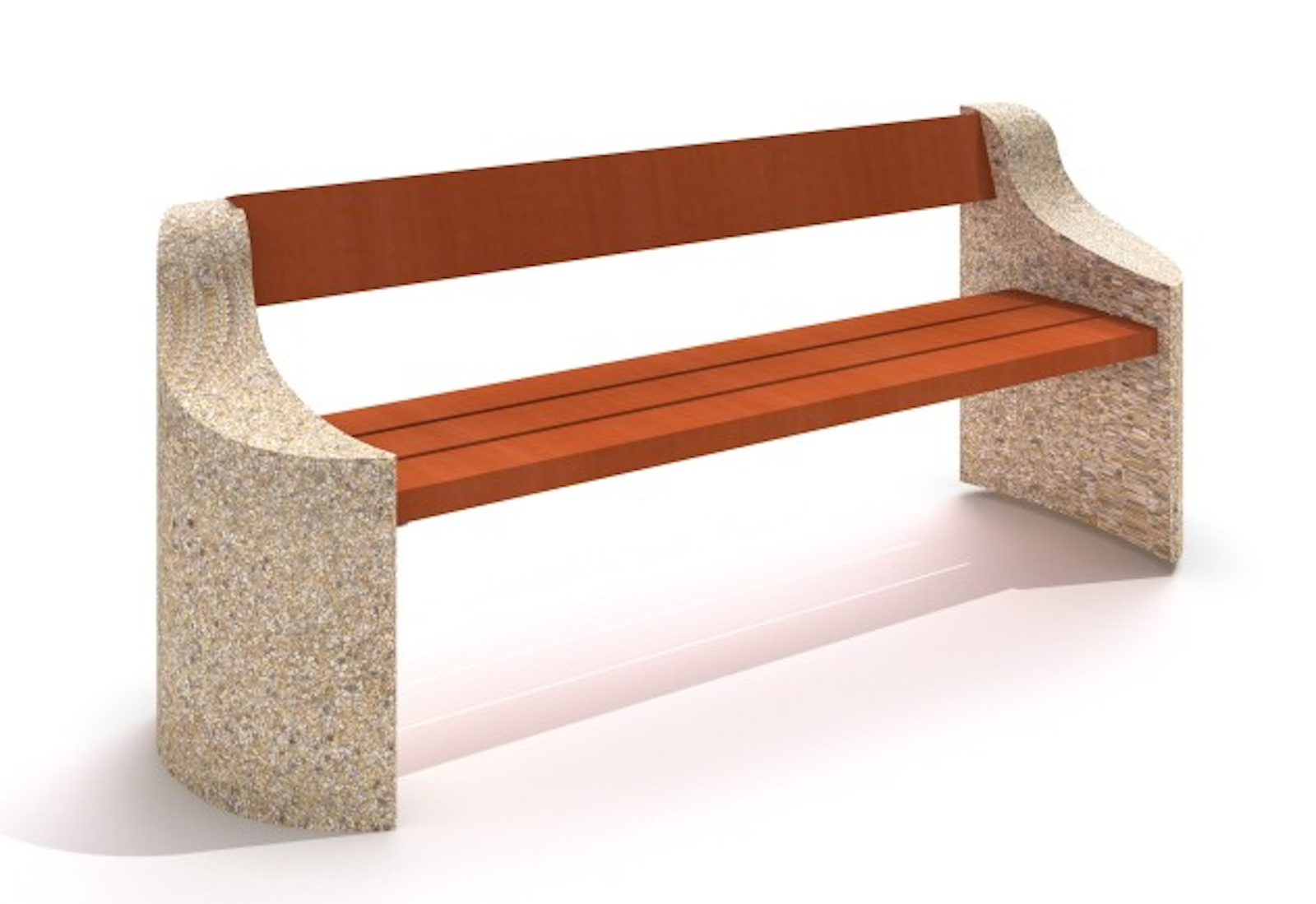 Betongbänk 5