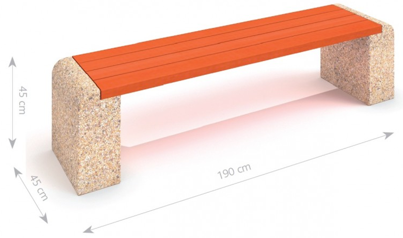 Betongbänk 6 - bild 2