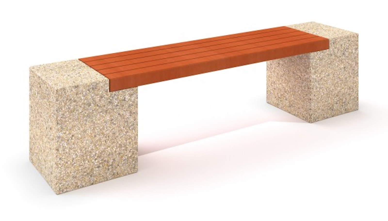 Betongbänk 8