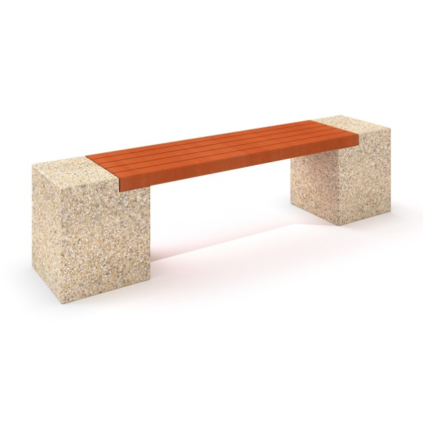 Betongbänk 8