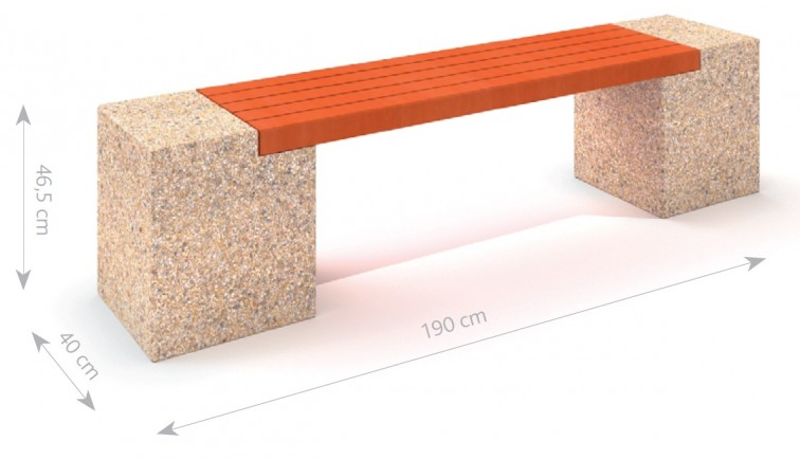 Betongbänk 8 - bild 2