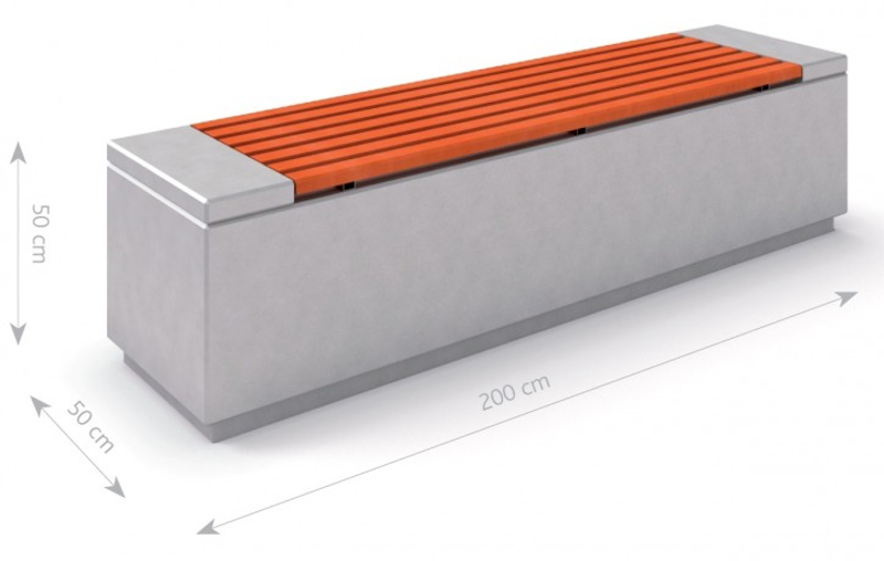 DECO Betongbänk 2 - bild 2