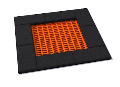 Pako fyrkant i olika storlekar och färger