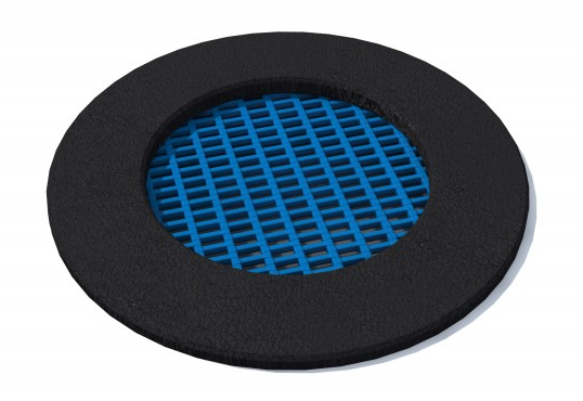 Rado rund i olika storlekar och färger