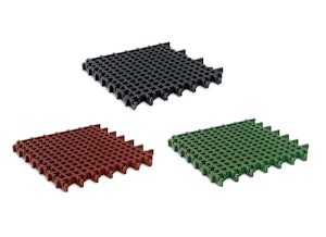 Gummiplatta för gräsmatta - bild 2