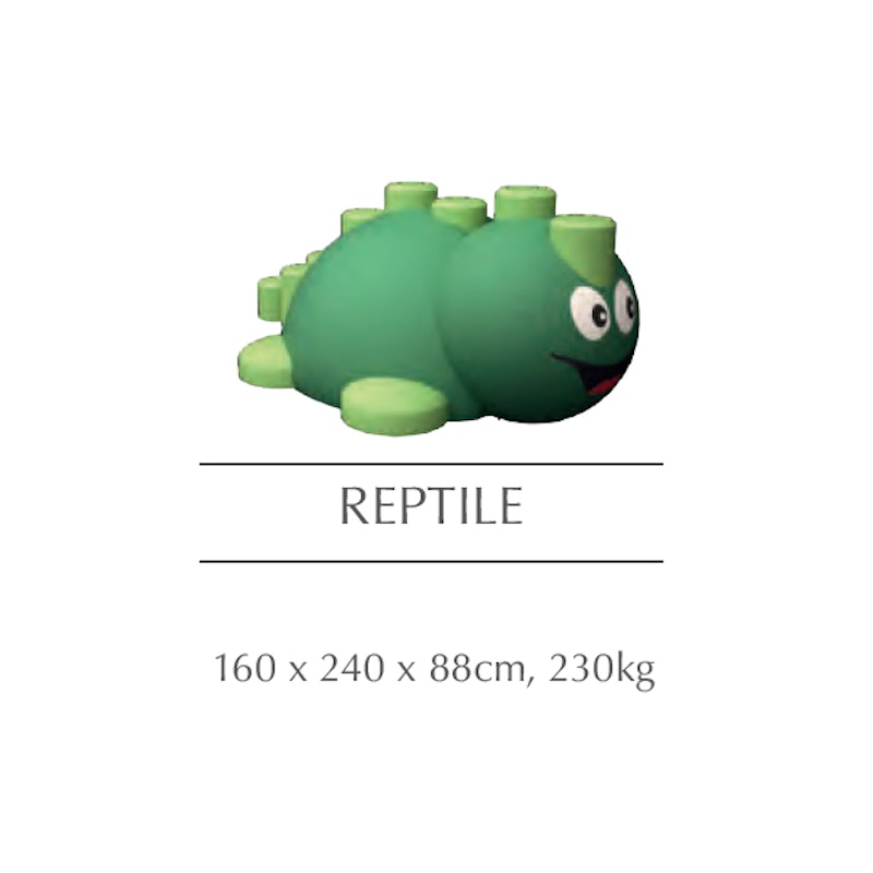 Reptil i gummi - bild 3
