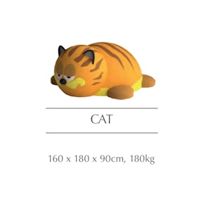 Katt i gummi - bild 3