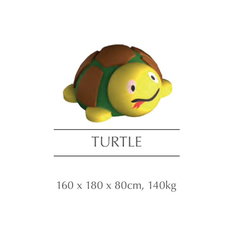 Sköldpadda i gummi  - bild 2