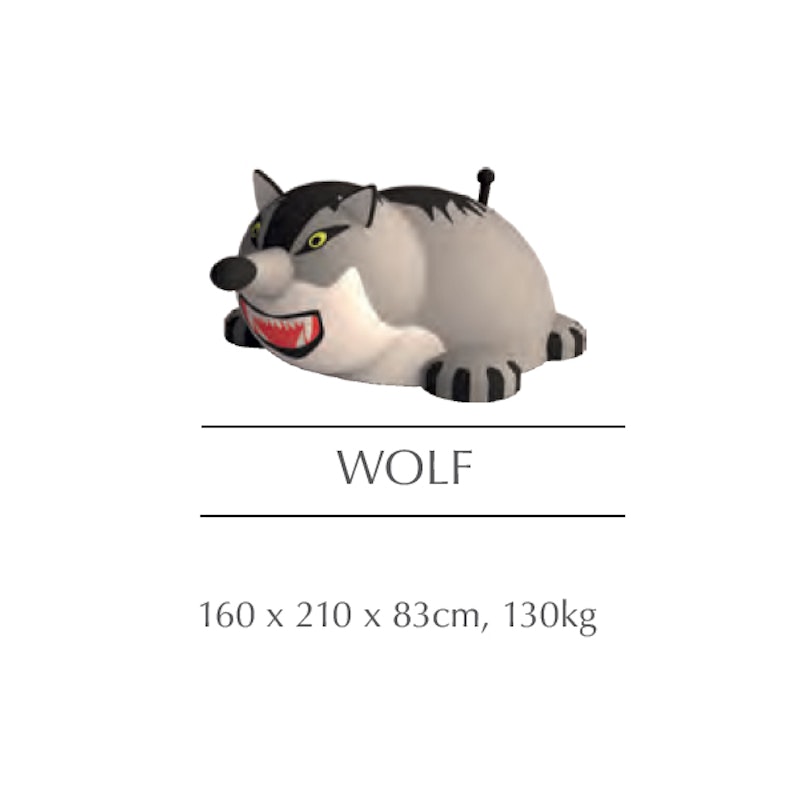 Varg i gummi - bild 2