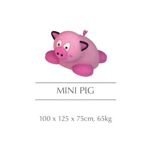 Minigris i gummi - bild 2