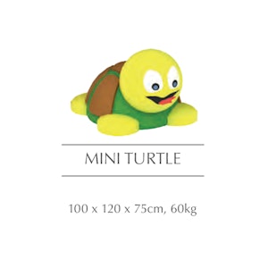 Minisköldpadda i gummi - bild 2