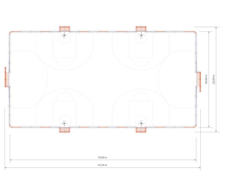 Goliat 39x20 meter - bild 3