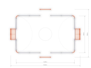 ARENA 1a (11x7m)