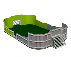 Friends Arena 6x4 meter (LEK32006) - bild 1