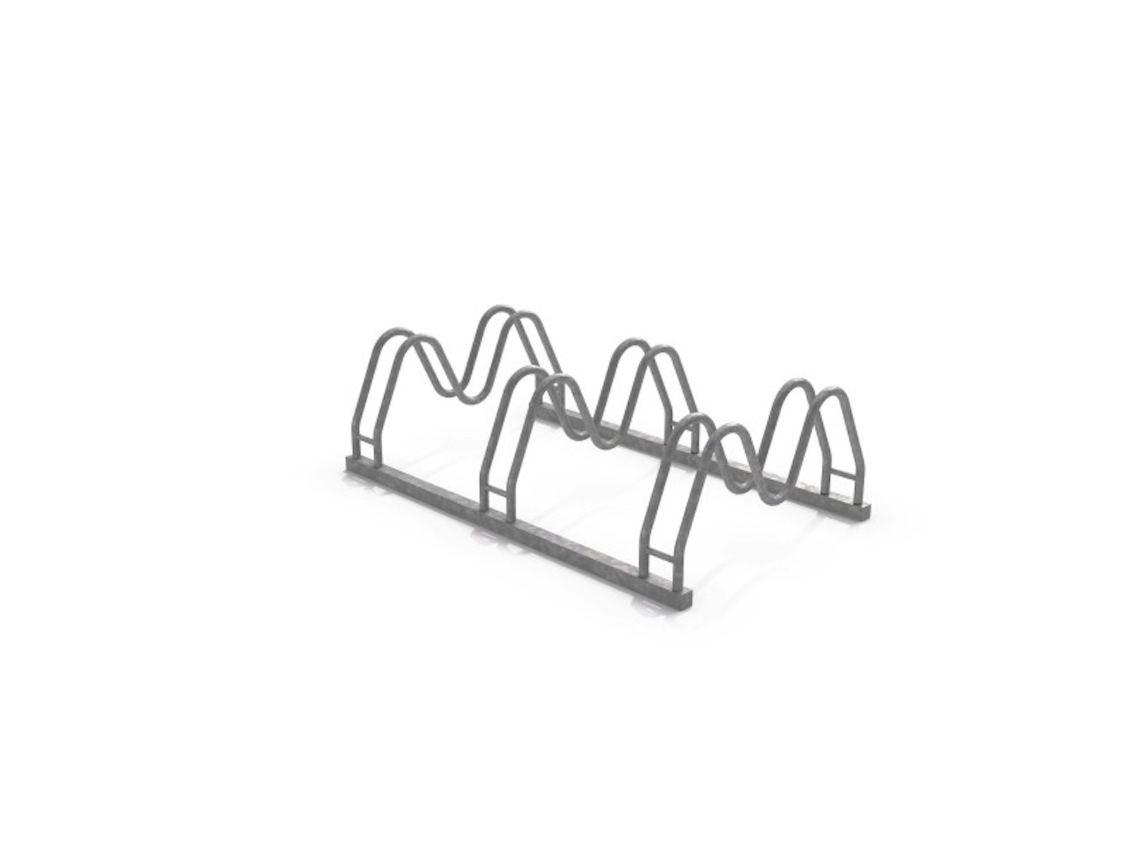 Steel bicycle rack 16