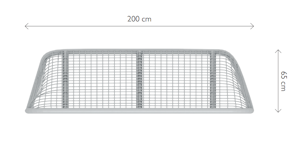 Skolgårdsmål Galv 2x1m - bild 3