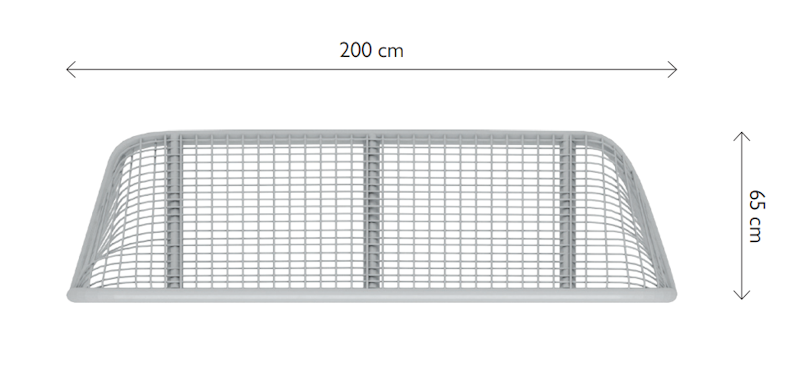 Skolgårdsmål Galv 2x1m - bild 3
