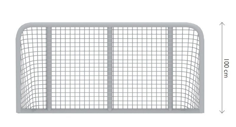 Skolgårdsmål Galv 2x1m - bild 2