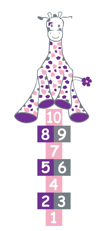 Hopphage Giraff (LEK844095) [844095 decomark] 1