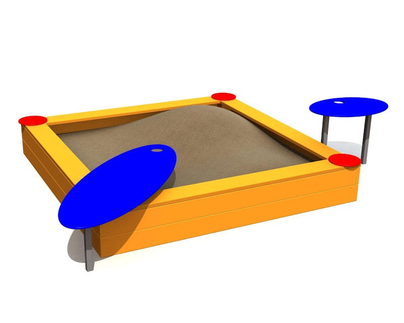 Nissi 2.1x2.1m med sandbord