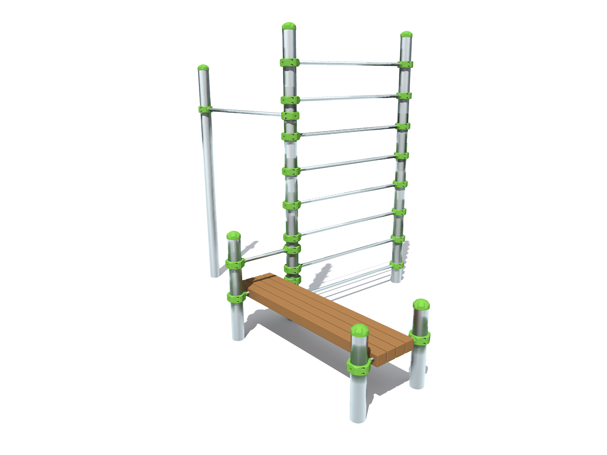 Ribbstol med bänk & Pull up