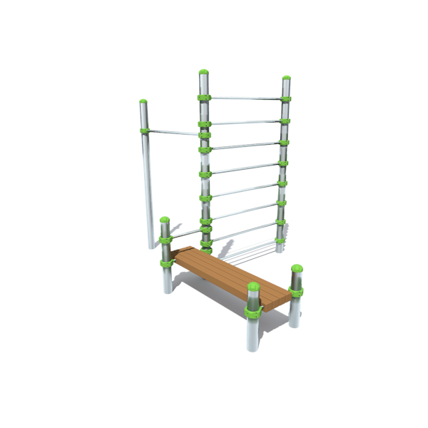 Ribbstol med bänk & Pull up