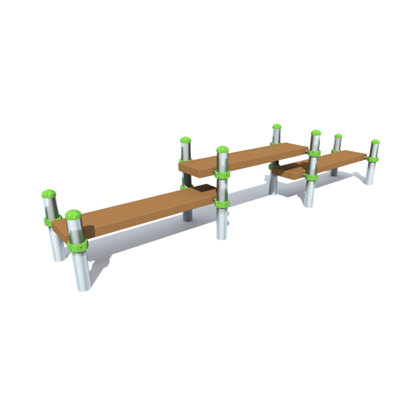 3 Gymnastikbänkar
