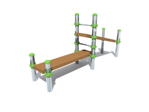 2 Gymnastikbänkar - bild 1