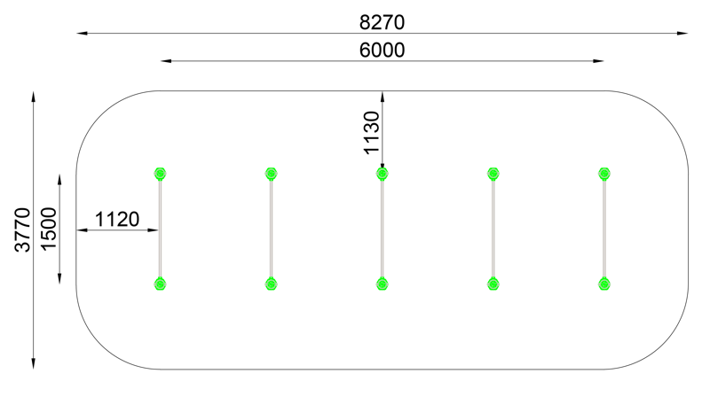 Träningshäckar - 5 stycken - bild 4