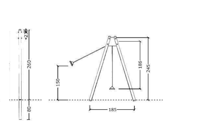 Ferrum med 4st gungsitsar - bild 5